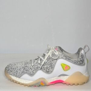 NEW adidas Womens Codechaos 21 Primeblue Spikeless Golf Shoes Sz 9 grey/pink